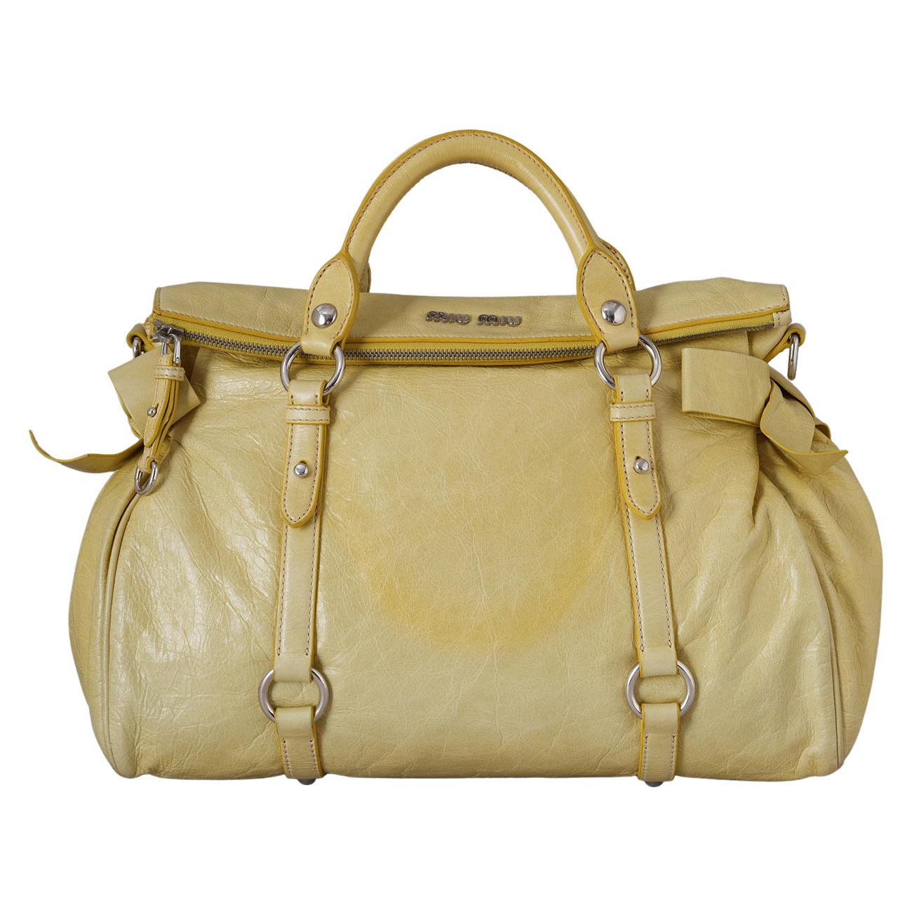 MIU MIU(USED)리본 사첼백